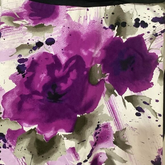 Vintage Y2K Purple Floral Dark Feminine Romantic Emo Scene Babydoll Dress Sz 7 - Picture 13 of 13